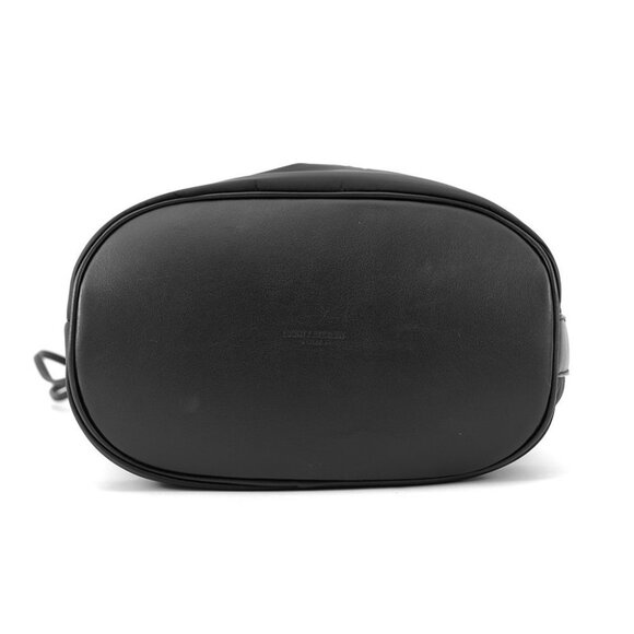 SAINT LAURENT PARIS Rive Gauche bucket bag Nylon/Leather Black 710261 - Picture 5 of 15